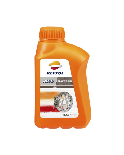 Repsol гальмівна рідина moto dot 4 brake fluid 500ml 
