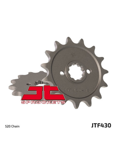 Jt передняя звезда 430 13 kawasaki kxf 250 '04-'05, suzuki rmz 250 '04-'05 (43013jt) (цепь 520)