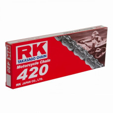 Rk цепь приводная 420-120 застежка (cl) в наборе стандартная (объем: do 125 ccm) (18,5 kn)