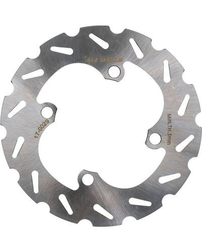 All balls гальмівний диск зад yamaha yxr 700 rhino fi '08-'13 viking 700 '14-'16 (184x86x3,5mm) (4x10,5mm)