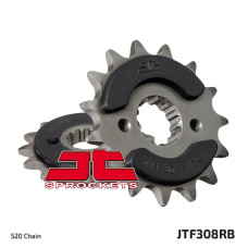 Jt передняя звезда 345 14 honda slr 650 '97-'01, fmx 650 vigor, yamaha mt-03/xt660 (34514jtrb) (цепь 520)