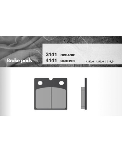 Brenta тормозные колодки kh18 перед (bmw k75/100/1100/1200, r45/65/80/100)