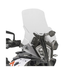 Kappa скло ktm 790/890 adventure '23-, 890 smt '23-, 38,5 x 51 см прозоре