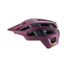 Leatt велосипедный шлем mtb trail 3.0 v22 helmet malbec цвет фиолетовый/черный размер l (59-63 cm)
