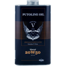 Putoline моторное масло 1 l genuine v-twin minerall 20w50 1l (akc)