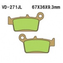 Vesrah гальмівні колодки kh367  (золоті) (made in japan)