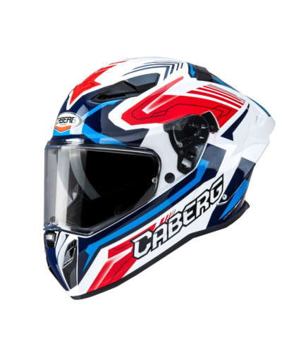 Caberg інтегральний шолом model drift evo ii jarama білий колір/червоний/синій розмір s (pinlock у комплекті)