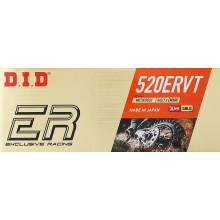 Did цепь приводная 520ervt-118 (118 звено) x-ring (золотой) открытый