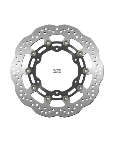 Ng тормозной диск перед yamaha fjr1300 '03-19, mt-01 '05-06, xv1700 '09-17, yzf r7 '99-02 (320x132x5mm) (6x8,5mm) плавающая ()
