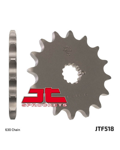 Jt передняя звезда 518 13 kawasaki z 650 /750 '79-'83 (51813jt) (цепь 630)