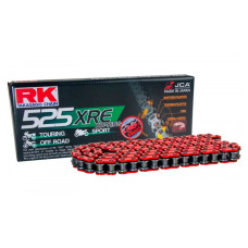 Rk цепь приводная bb525xre-124 (xw-ring) заклепка (clf) в наборе красный (объем: do 1000 ccm) (42 kn)