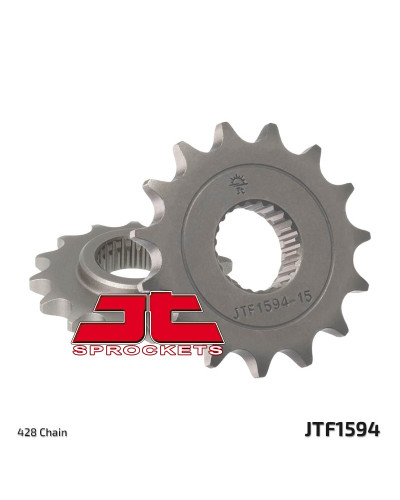 Jt передняя звезда 2149 15 yamaha 250 tricker '06-'08, ybr 250 '08-'11, xt 250x '08-'21 (214915jt) (цепь 428)