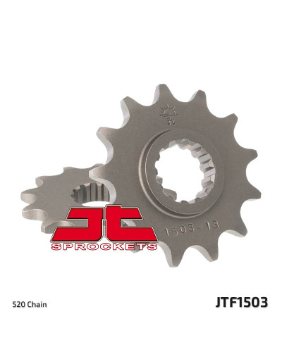 Jt передня зірка 2061 12 kawasaki ksf 250 '87-'04, kef 300 '95-'03 (206112jt) (ланцюг 520)