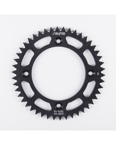 Sunstar звездочка задняя алюминиевая (ergal) 4486 49 для ktm xc 105 2008–2009 (цепь 428) (448649jt). цвет черный.