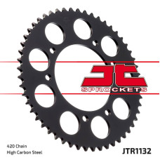 Jt задняя звезда 4406 53 derbi senda 50 r/sm '02-'12 (440653jt) (цепь 420)