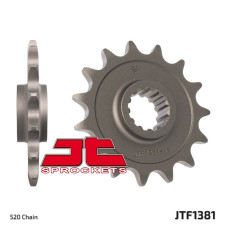 Jt передня зірка 2042 15 honda cb 500f/x '13-'15, cbr 500r '13-'16, nc 700 '12-'14, ct/ctx 700 14 (204215jt) (jtf1373.15) (ланцюг 520)