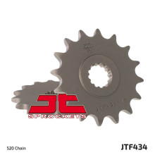 Jt передняя звезда 434 15 suzuki dr 250 '82-'87, gz 250, gn 250 (43415jt) (цепь 520)