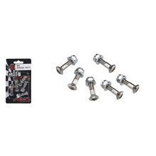 Accel комплект болтов задней звезды с гайками (6 штук.) m8x30mm