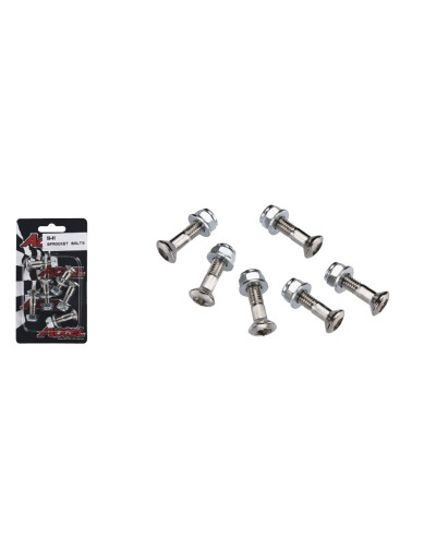 Accel комплект болтов задней звезды с гайками (6 штук.) m8x30mm