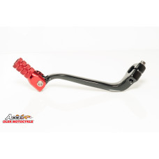 Accel ручка переключения передач honda crf 450r '11–'16, алюминиевая, черная, наконечники — красные (24700-men-306)
