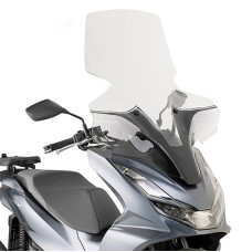 Kappa стекло honda pcx 125 '21, 89 x 67 см прозрачное — нужное крепление d1190kitk