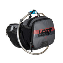 Leatt поясная сумка с системой для питья 1.5 hydration core цвет серый размер xs-xxl