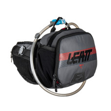 Leatt поясная сумка с системой для питья 1.5 hydration core цвет серый размер xs-xxl