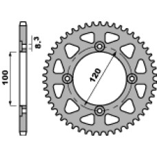 Pbr задня зірка 4453 51 f beta 50rr 05-09 (ланцюг 420) (jtr-)