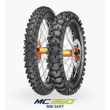 Metzeler комплект шин (2900700/24) 140/80-18 mc360 mid soft 70m tt m/c mst зад dot 2024 + (2900600/24) 990/90-21 mc360 mid soft 5 футболка enduro m