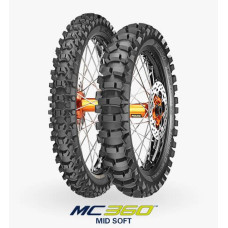 Metzeler комплект шин (2900700/24) 140/80-18 mc360 mid soft 70m tt m/c mst зад dot 2024 + (2900600/24) 990/90-21 mc360 mid soft 54m tt m/c mst перед dot 2024 + футболка enduro m