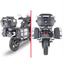 Kappa каркас для бокових кофрів monokey cf moto 800 mt '22-, - також під кофри monokey retro-fit kve k'venture alu та kms k'mission alu