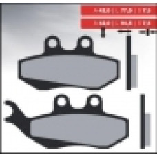 Brenta тормозные колодки kh194 (золотые) (ft 4017)
