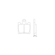 Brenta тормозные колодки kh283/kh423 (золотые) (ft 4018)