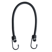 Oxford стрічка для фіксації багажу (багажний експандер) model bungee 10mm x 450mm/18' колір чорний