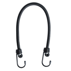 Oxford лента для фиксации багажа (багажный экспандер) model bungee 10mm x 450mm/18' цвет черный