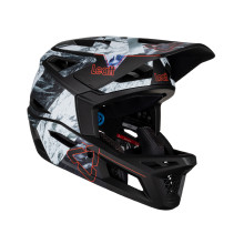 Leatt велосипедный шлем mtb gravity 4.0 v23 helmet alpine цвет черный/серый размер l (59-60 cm)