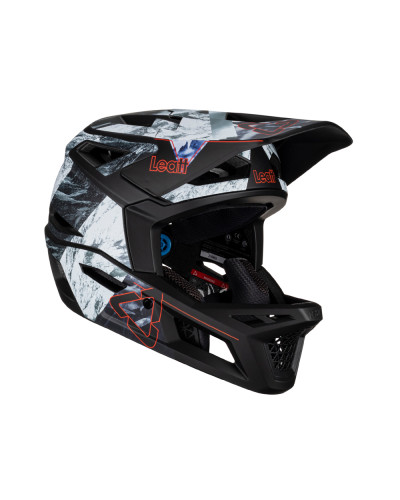 Leatt велосипедный шлем mtb gravity 4.0 v23 helmet alpine цвет черный/серый размер l (59-60 cm)
