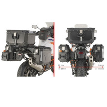 Kappa каркас для боковых кофров monokey cam side ktm 1290 super adventure r/s '21-'24 - под кофры kvg k'voyager alu
