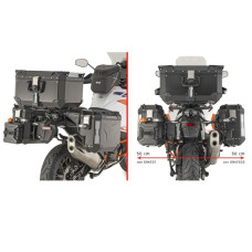 Kappa каркас для боковых кофров monokey cam side ktm 1290 super adventure r/s '21-'24 - под кофры kvg k'voyager alu