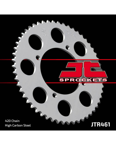 Jt задняя звезда 467 51 kawasaki kx 80/85 '86-'18 (46751jt) (цепь 420)