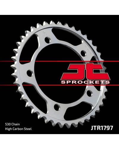 Jt задняя звезда 4459 41 suzuki gsx 1400 '01-'08 (445941jt) (цепь 530)