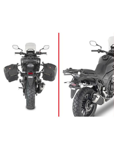 Kappa каркас под сумки (кофры) боковые крепления быстрого монтажа remove-x honda cb 500x '19-'22,