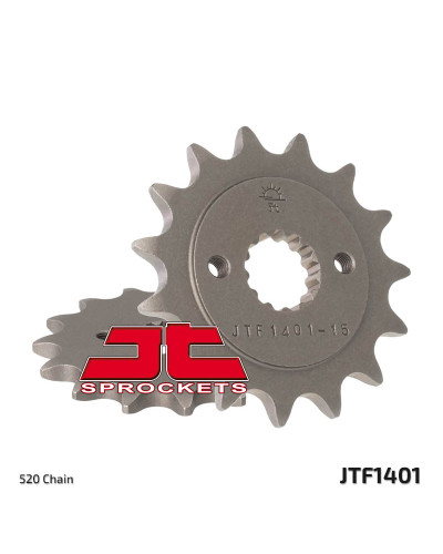 Jt передняя звезда 2116 15 suzuki ltr 450 '06-'12, ltz 400 '03-'13, rmx 450 '10-'13 (+1) (211615jt) (цепь 520)