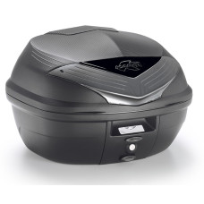 Kappa центральный кофр 35 л monolock k355nt2 с белыми световозвращателями (включает монтажную пластину)