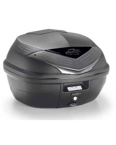 Kappa центральный кофр 35 л monolock k355nt2 с белыми световозвращателями (включает монтажную пластину)