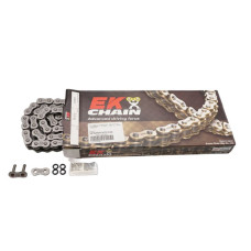 Ek цепь приводная ek520mvxz2 114 qx-ring (do 1000ccm) (114-звено) (40,0kn) (made in japan) заклепка