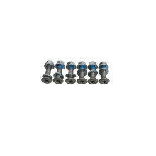 Accel комплект болтов задней звезды с гайками (6 штук) m8 x 1,25 x 32mm (torx)