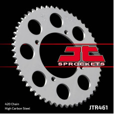 Jt задняя звезда 467 49 kawasaki kx 80/85 '86-'17 (46749jt) (цепь 420)