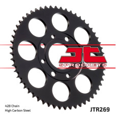 Jt задняя звезда 269 42 honda cg 125 '02-'05, cm 125 '82-'97, cb 125t '82-'88, daelim vc 125 '96-'99 (26942jt) (цепь 428