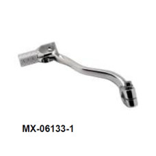 Psychic рычаг переключения передач для honda crf 250 r ’04–’09, crf 250 x ’04–’16 (oem: 24700 krn 000), кованый алюминий, серебристый (анодированный)